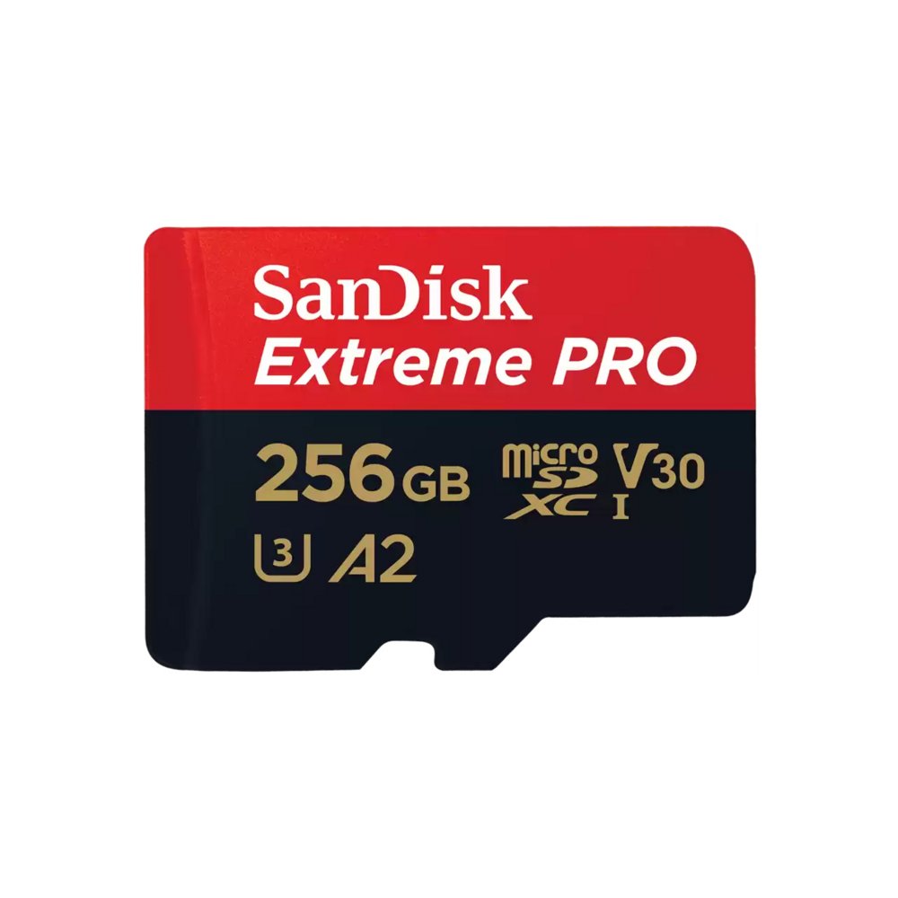 SanDisk Extreme PRO | MicroSDXC | 256GB | Class 10 | UHS-I U3 - Matmuis