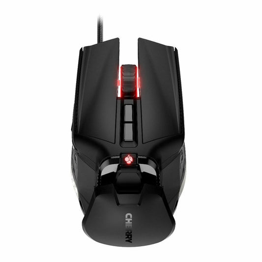 Cherry MC 9620 FPS | Bedrade Gaming Muis | Links- en Rechtshandig | USB-A | 12.000 DPI | Zwart - Matmuis - Matmuis