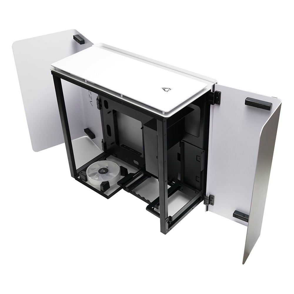 Azza Cast 808 RGB | Midi Tower Case | Wit - Matmuis