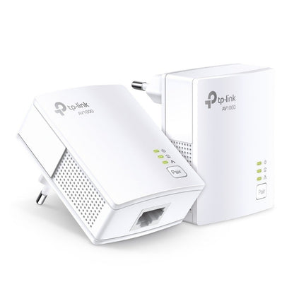TP-Link AV1000 | Powerline Adapter Set | 1000 Mbps | Gigabit Ethernet | Starter Kit - Matmuis