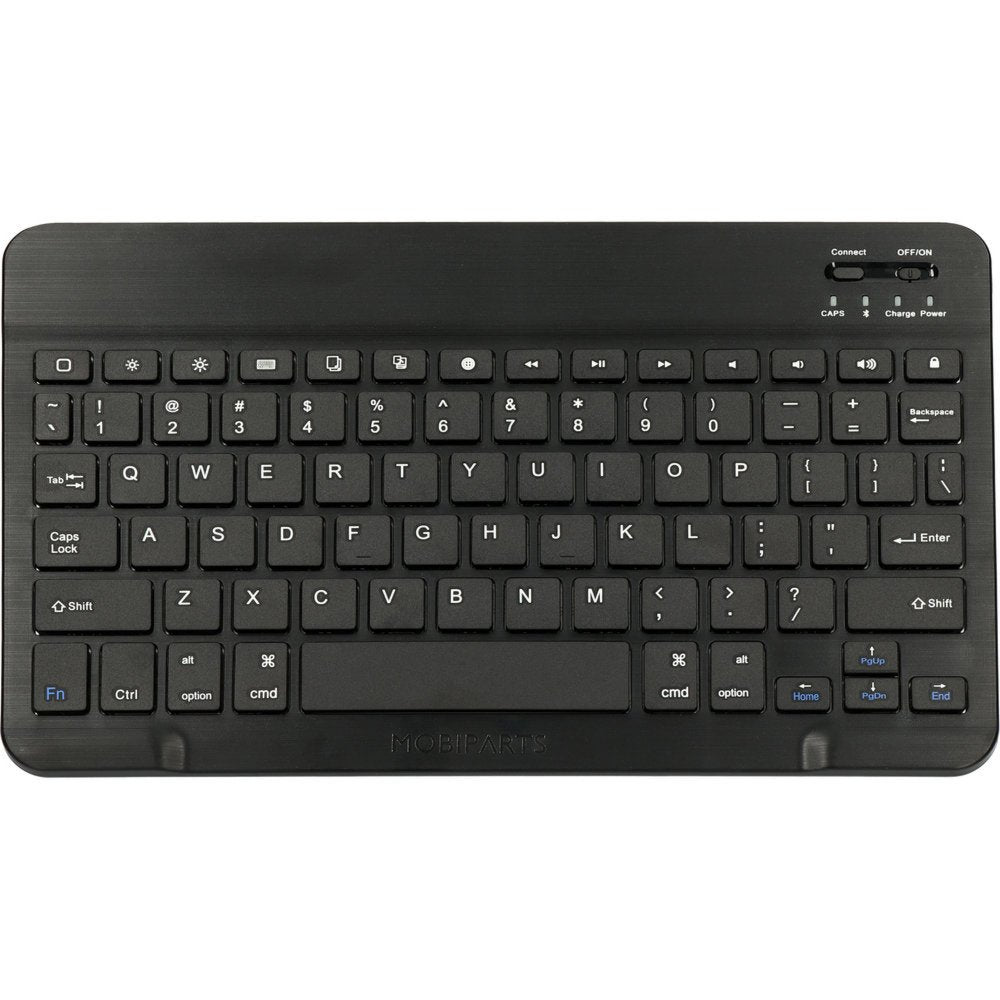 Mobiparts Bluetooth Keyboard Case | Apple iPad 10.9 (2022) | Zwart - Matmuis