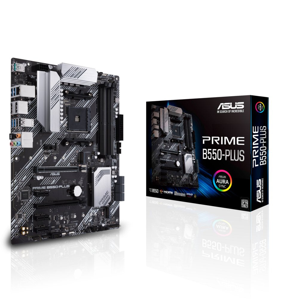 ASUS PRIME B550-PLUS | Socket AM4 | AMD B550 | 4xDDR4 | ATX | Moederbord