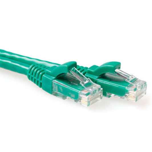 ACT UTP Cat 6A Patchkabel (IB2752) | 0,5 m | Snagless | Groen - Matmuis - Matmuis