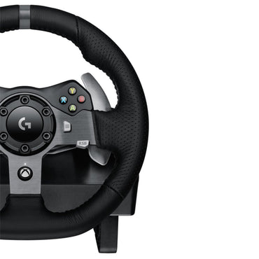 Logitech G920 Driving Force | Racestuur en pedalen | Force Feedback | 900° rotatie | USB 2.0 | Compatibel met Xbox Series X|S, Xbox One en PC | Zwart - Matmuis - Matmuis