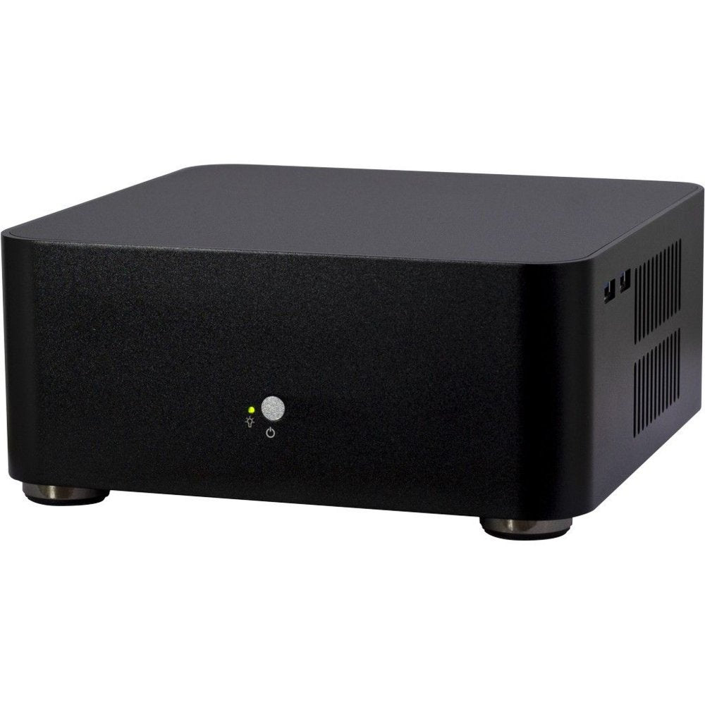 Inter-Tech ITX A80 | Mini-ITX Case | 60 Watt Voeding | Zwart - Matmuis