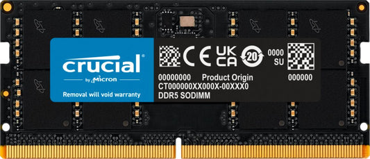 Crucial | 1x32GB DDR5 | 4800MHz | SODIMM | CL40 | Geheugenmodule | RAM - Matmuis - Matmuis