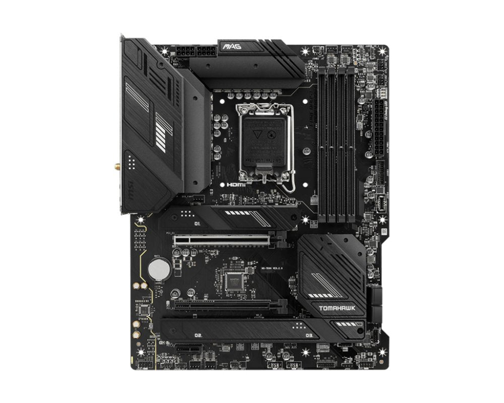 MSI MAG B760 TOMAHAWK WIFI | Socket LGA 1700 | Intel B760 | 4xDDR5 | ATX | Moederbord - Matmuis - Matmuis