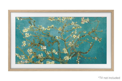 Samsung Lijst voor 32'' Samsung the Frame TV - Teakhout Look - Matmuis