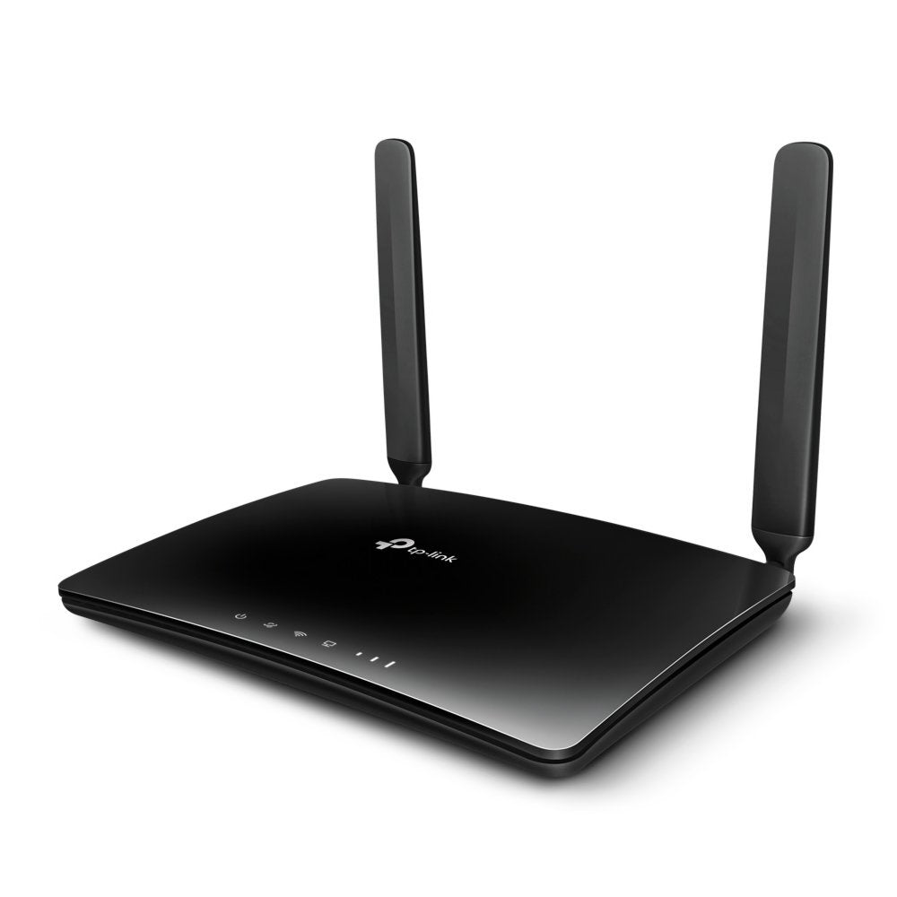 TP-Link Archer MR400 | Draadloze Dual-band Router (2.4 GHz / 5 GHz) | 4G LTE Modem | AC1200 (tot 300 + 867 Mbit/s) | Zwart - Matmuis - Matmuis