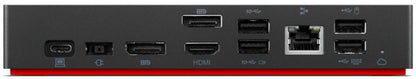 Lenovo ThinkPad Universal Smart Dock | Thunderbolt 4 | Bedraad | Zwart - Matmuis - Matmuis
