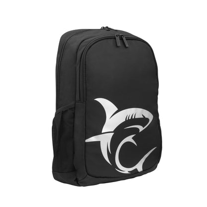 White Shark SCOUT 15.6" Gaming Laptop Rugzak | Zwart/Zilver - Matmuis