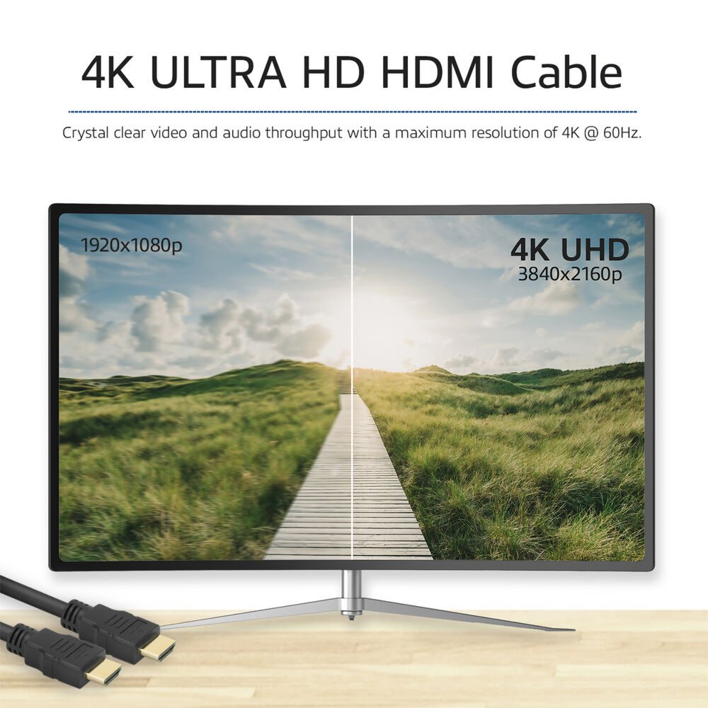 ACT AK3917 HDMI Kabel | 1,5 m | High Speed v2.0 | HDMI Type A naar Type A | Zwart - Matmuis - Matmuis