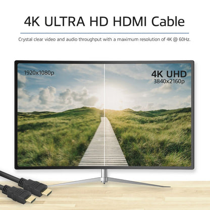ACT AK3917 HDMI Kabel | 1,5 m | High Speed v2.0 | HDMI Type A naar Type A | Zwart - Matmuis - Matmuis