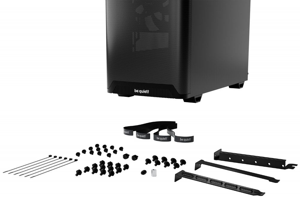 be quiet! PURE BASE 501 Airflow Mesh | Midi Tower Case | Zwart - Matmuis
