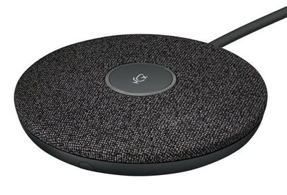 Logitech Rally Mic Pod | Grafiet | Tafelmicrofoon | Professionele Conferentie Audio - Matmuis - Matmuis