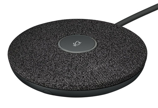 Logitech Rally Mic Pod | Grafiet | Tafelmicrofoon | Professionele Conferentie Audio - Matmuis - Matmuis