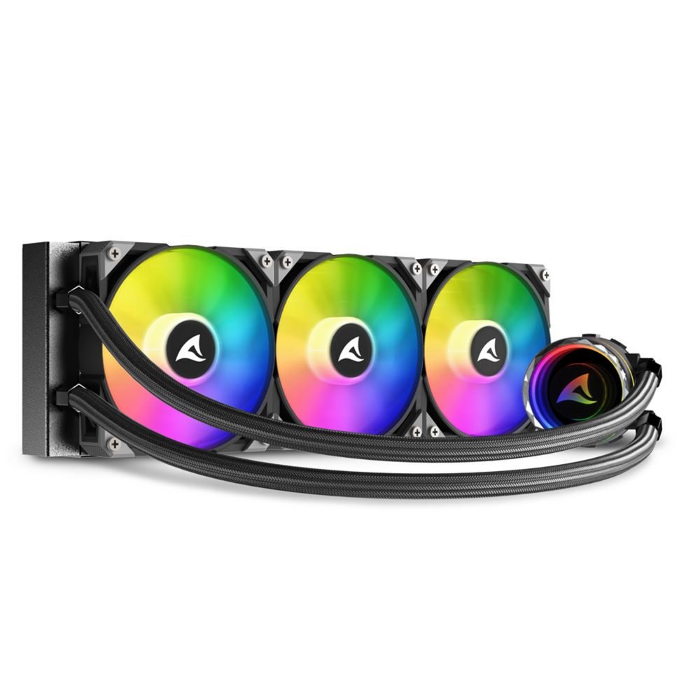 Sharkoon S90 RGB | 120mm All-in-One CPU Waterkoeler | Zwart - Matmuis - Matmuis