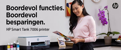 HP Smart Tank 7006 | All-in-One Inkjetprinter | 4800 x 1200 DPI | Wi-Fi | Kleur - Matmuis - Matmuis