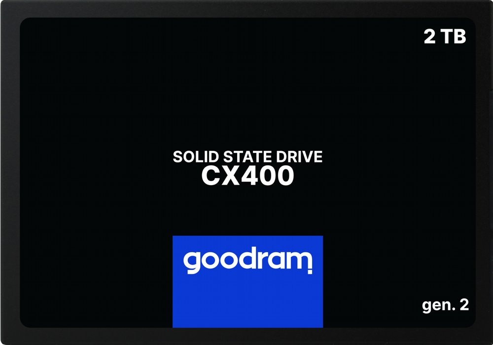 Goodram CX400 | 2TB SATA SSD | 2.5'' | 550MB/s Lezen | 500MB/s Schrijven - Matmuis
