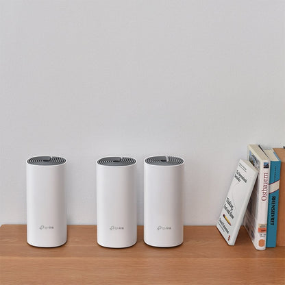 TP-Link Deco E4 (3-pack) | Dual-band WiFi 5 Mesh Router | Fast Ethernet | AC1200