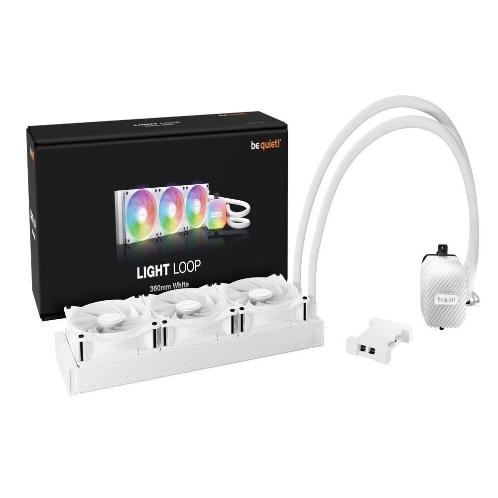 be quiet! LIGHT LOOP 360mm | All-in-One CPU Waterkoeler | Wit - Matmuis - Matmuis
