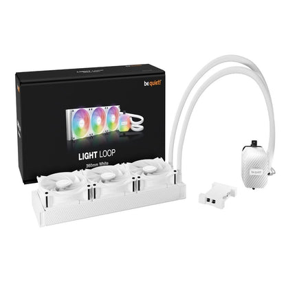 be quiet! LIGHT LOOP 360mm | All-in-One CPU Waterkoeler | Wit - Matmuis - Matmuis