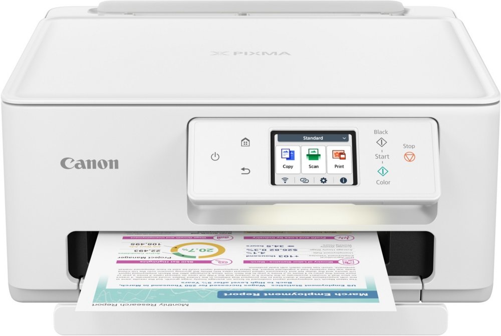 Canon PIXMA TS7650i | All-in-One Inkjetprinter | A4 | 1200 x 1200 DPI | Wi-Fi | Kleur - Matmuis - Matmuis