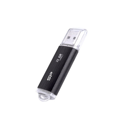 Silicon Power Blaze B02 | 32GB USB-A 3.2 Flash Drive | Zwart - Matmuis
