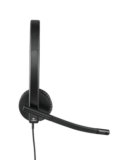 Logitech H570e | Bedrade On-ear USB-A Headset | Zwart - Matmuis - Matmuis