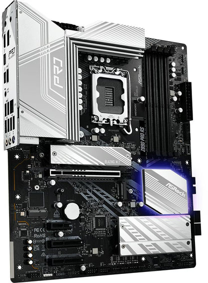 Asrock Z890 Pro RS | Socket LGA 1851 | Intel Z890 | 4xDDR5 | ATX | Moederbord - Matmuis - Matmuis