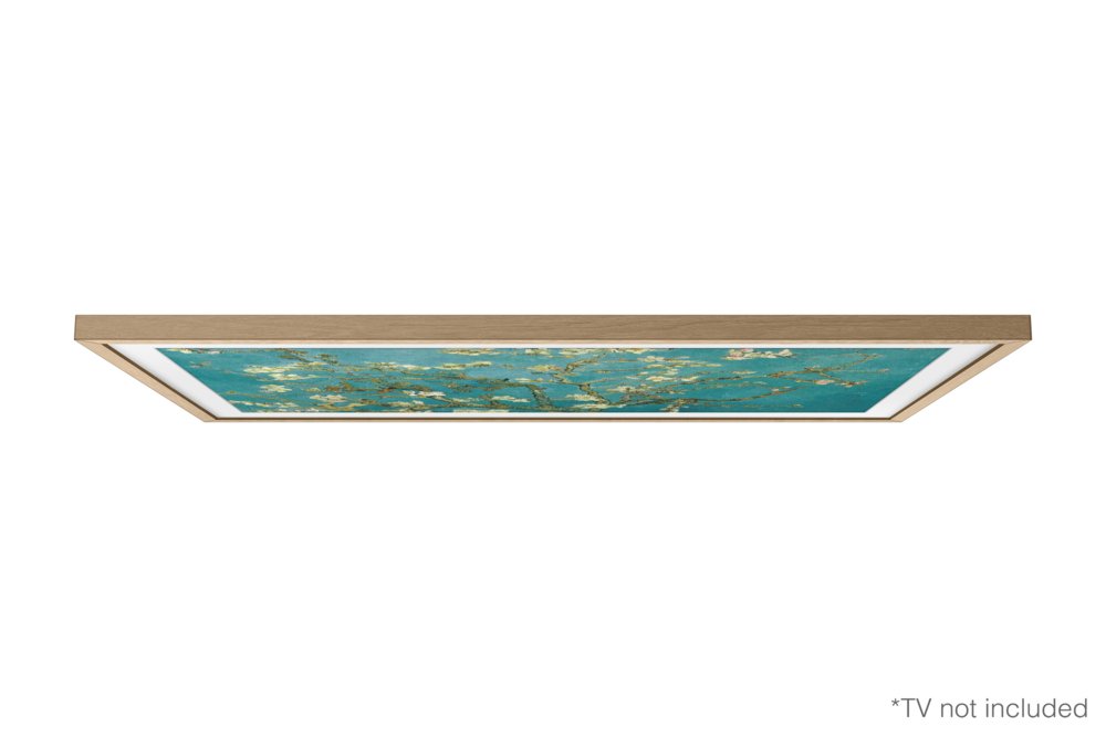 Samsung Lijst voor 32'' Samsung the Frame TV - Teakhout Look - Matmuis