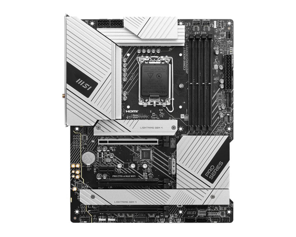 MSI PRO Z790-A MAX WIFI | Socket LGA 1700 | Intel Z790 | 4xDDR5 | ATX | Moederbord - Matmuis - Matmuis