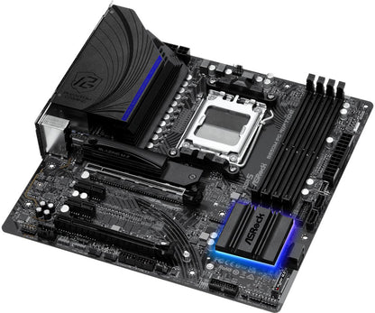Asrock B650M PG Riptide | Socket AM5 | AMD B650 | 4xDDR5 | Micro-ATX | Moederbord | Renewed - Matmuis