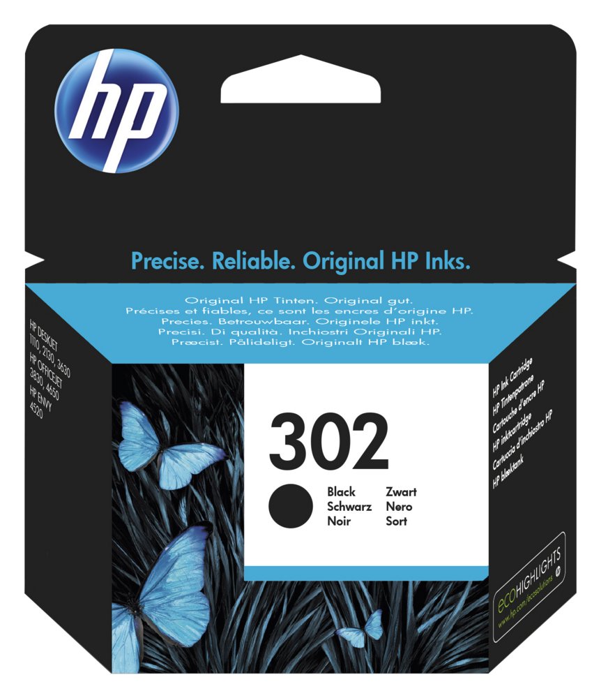 HP 302 | Originele Zwarte Inktcartridge - Matmuis - Matmuis