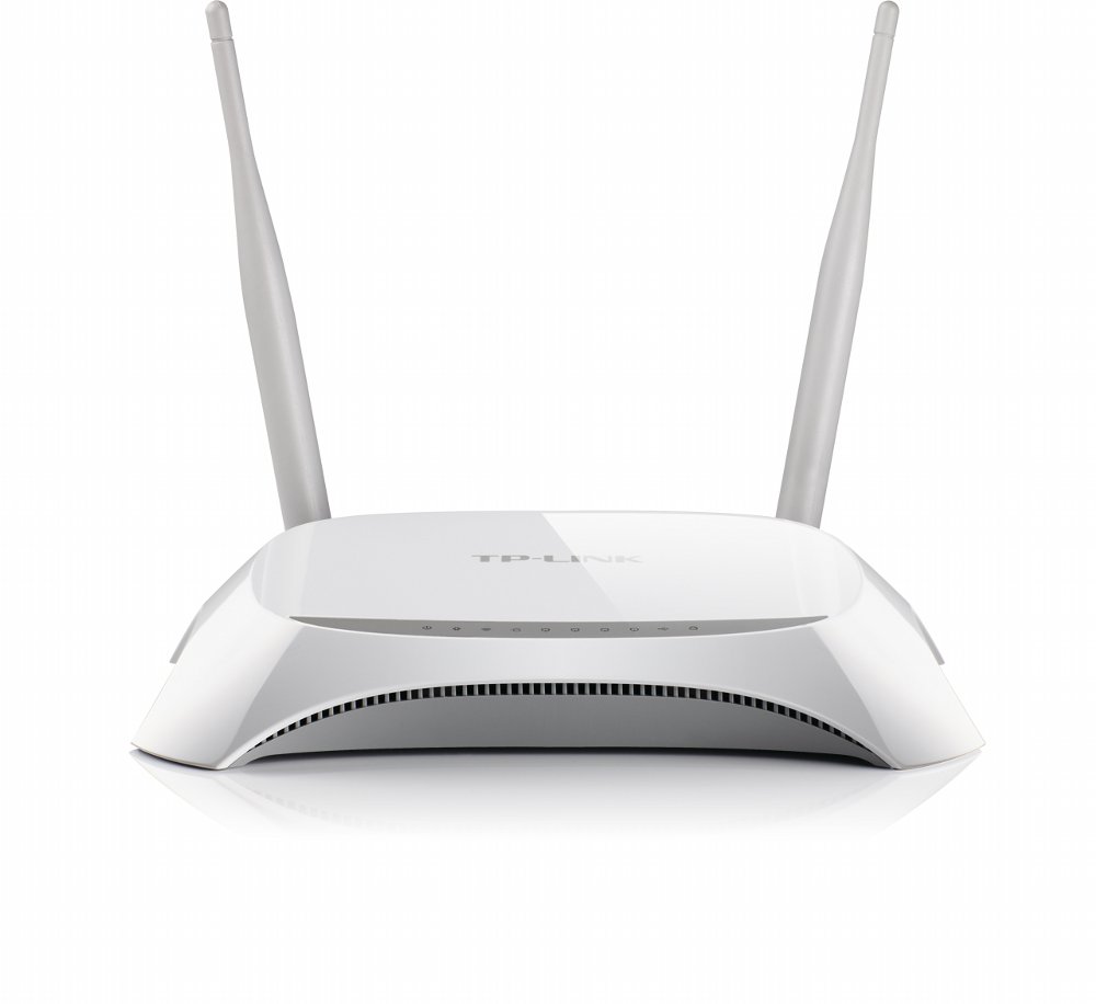 TP-Link TL-MR3420 | 4G LTE Router | WiFi 4 (2,4 GHz) Single-band | Ethernet Fast (10/100 Mbps) | tot ~300 Mbit/s - Matmuis - Matmuis