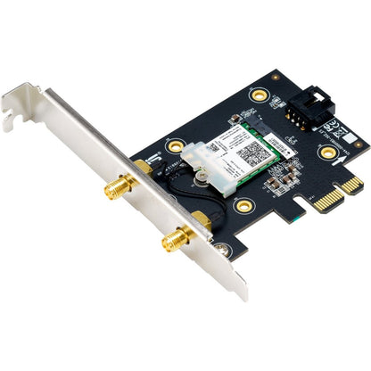 US PCE-AX3000 | Interne Wi-Fi 6 & Bluetooth Adapter | PCIe | Dual-band 3000 Mbps | Inclusief antennebasis - Matmuis - Matmuis