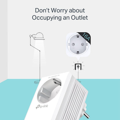 TP-Link TL-WPA7617 KIT | Powerline Adapter Set | 1200 Mbps | Gigabit Ethernet | Wi-Fi AC1200 | Wit | HomePlug AV2 - Matmuis
