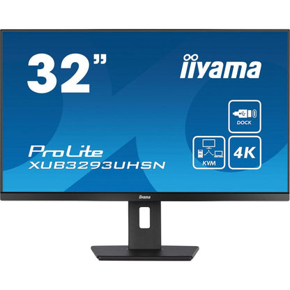 iiyama ProLite XUB3293UHSN-B5 31.5" | 3840x2160 4K IPS | 60Hz | Monitor - Matmuis