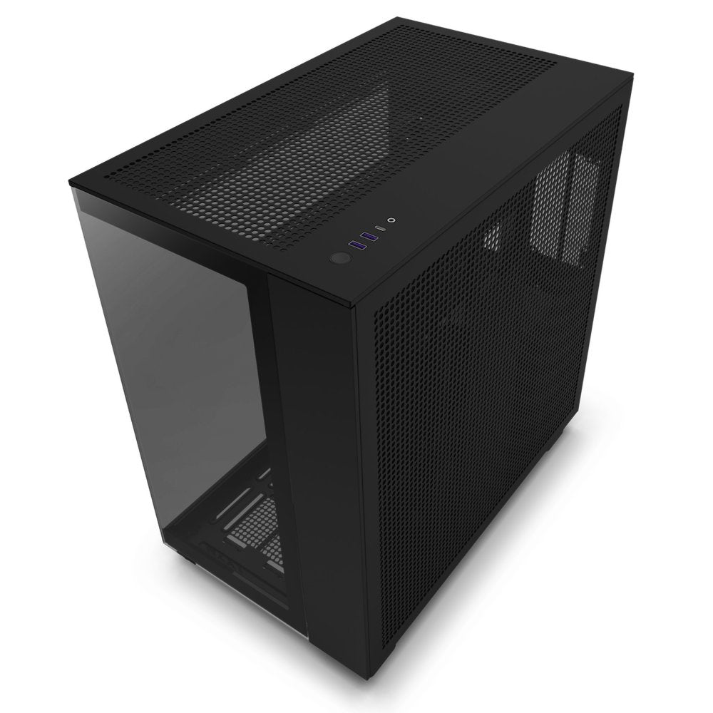 NZXT H9 Flow | Midi Tower Case | Zwart - Matmuis