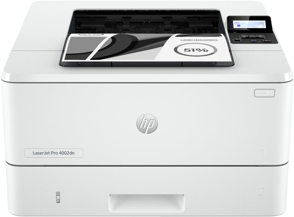 HP LaserJet Pro 4002dn | Zwart-wit Laserprinter | Dubbelzijdig printen | 40 ppm | Ethernet | Voor MKB | Compact & Energiezuinig - Matmuis - Matmuis