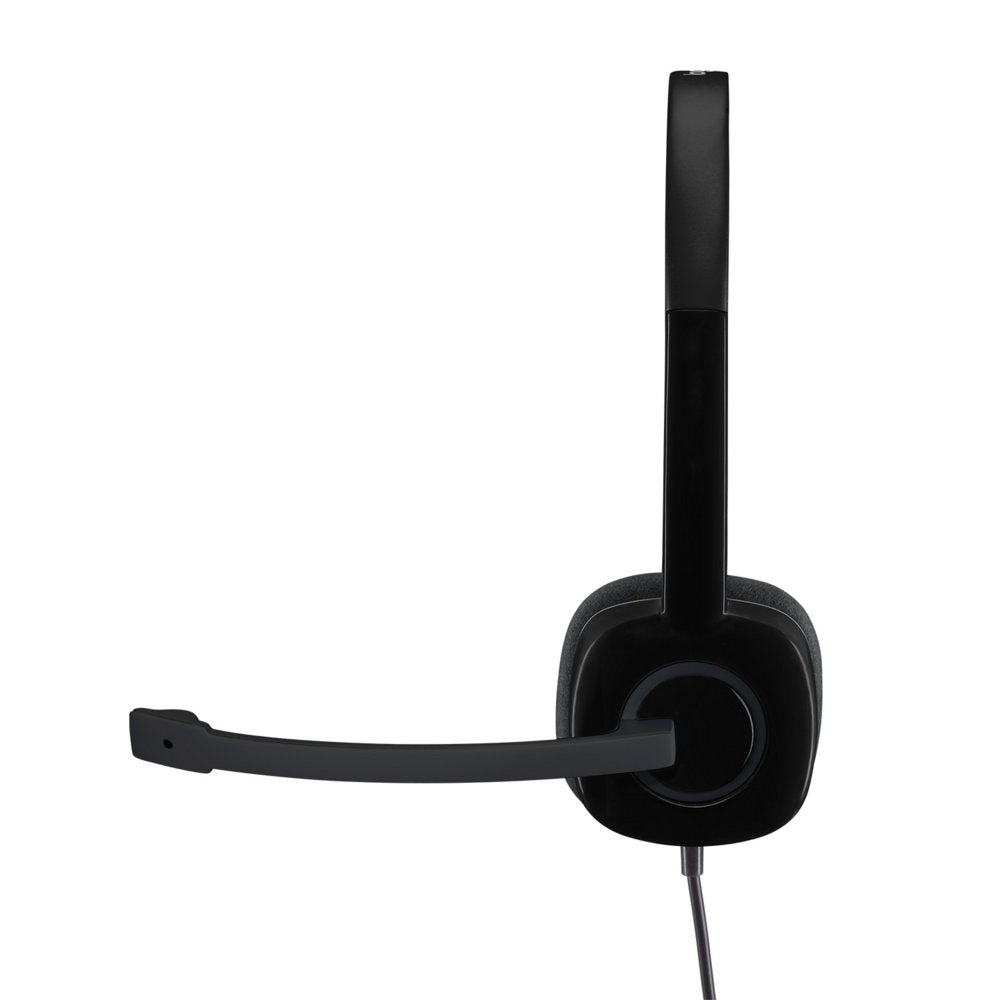 Logitech H151 | Bedrade On-ear Headset | 3.5mm | Zwart - Matmuis - Matmuis