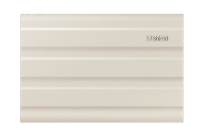 Samsung T7 Shield | Externe SSD | 1TB | USB 3.2 Gen2 | 1.050MB/s Lezen | 1.000MB/s Schrijven | Beige - Matmuis - Matmuis