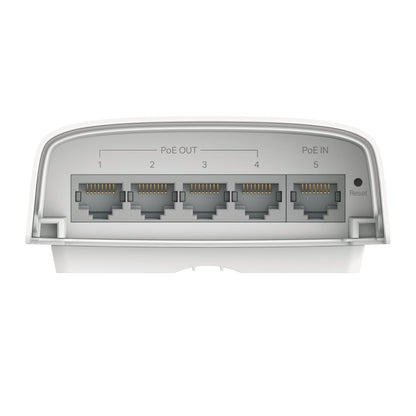 TP-Link Omada SG2005P-PD | 5-poorts Gigabit Managed Switch | 1 PoE++ In / 4 PoE+ Out | IP55 Outdoor | Cloudbeheer via Omada SDN