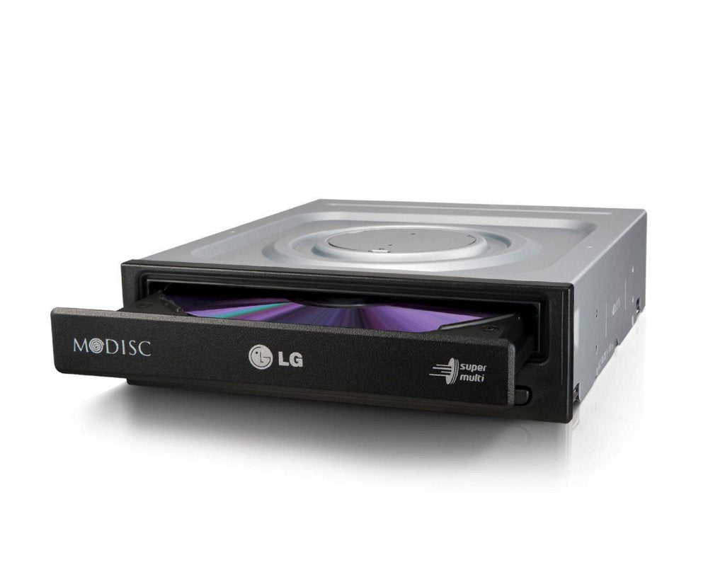 Hitachi LG DVD±RW Writer | 24x Snelheid | SATA | Zwart - Matmuis - Matmuis