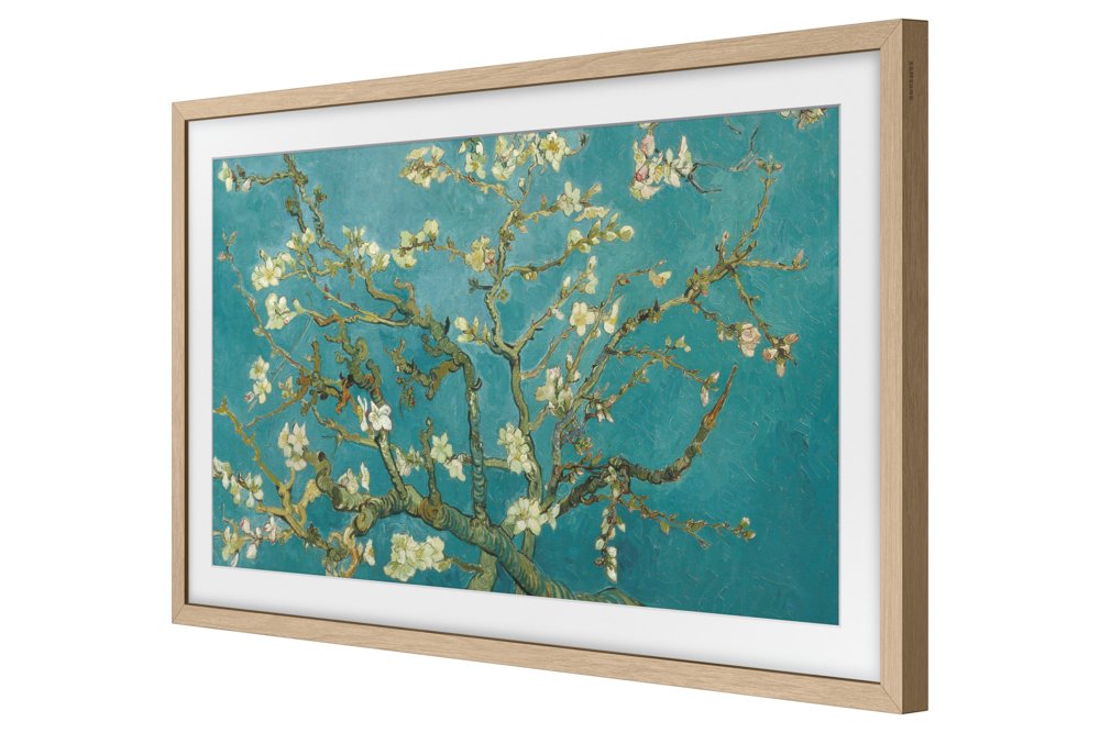 Samsung Lijst voor 32'' Samsung the Frame TV - Teakhout Look - Matmuis