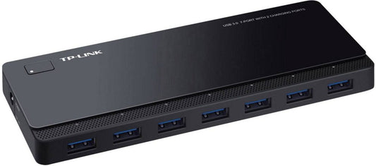 TP-LINK UH720 | USB 3.2 Gen 1 (3.1 Gen 1) Micro-B Hub | 5000 Mbit/s | Zwart - Matmuis