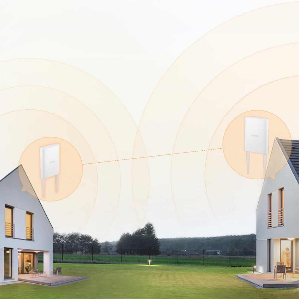 Zyxel NWA55AXE Outdoor Acess Point | Wifi 6 | Power over Ethernet (PoE) | 1775 Mbit/s
