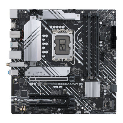 ASUS PRIME B660M-A WIFI D4 | Socket LGA 1700 | Intel B660 | 4xDDR4 | Micro-ATX | Moederbord - Matmuis - Matmuis