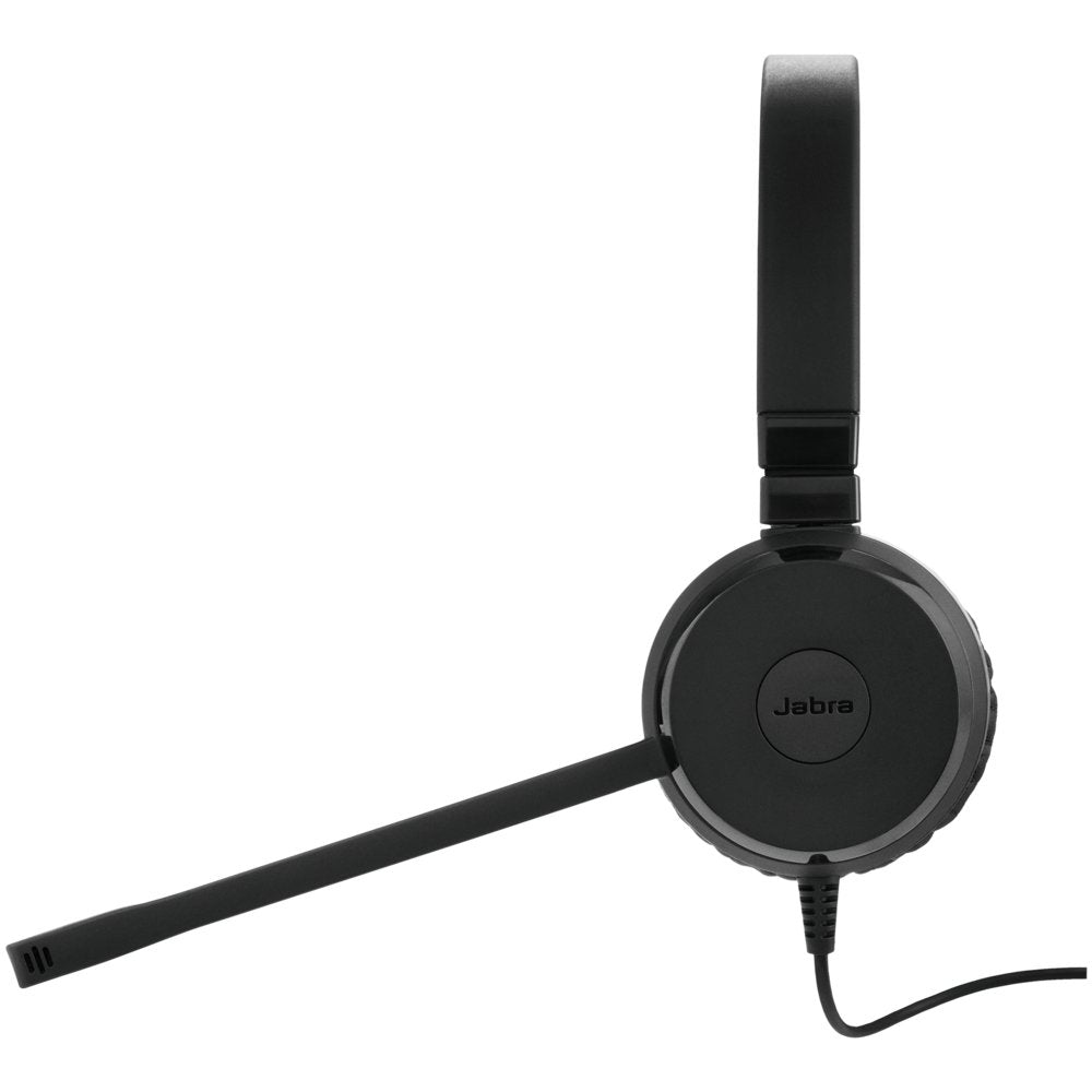 Jabra Evolve 30 II | Bedrade On-ear Headset | USB-A & 3.5mm | Zwart - Matmuis - Matmuis