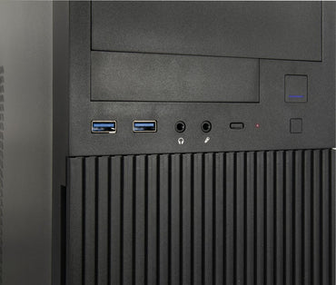 Inter-Tech IT-6521 | Micro-Tower | Zwart - Matmuis